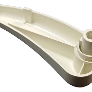 Palanca Perilla Secarropas Barbero Blanca De Plastico