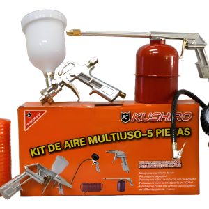 Kit De Accesorios Multiuso Para Compresor Kushiro Pintor