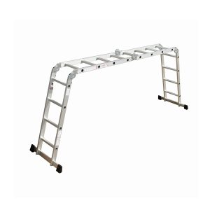 Escalera Aluminio Multifunción Kushiro Plegable 3x4