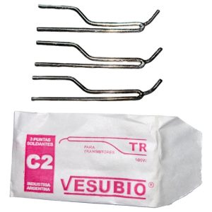 Sobre Con 3 Puntas Para Soldador Electrico Vesubio C-2 Tr