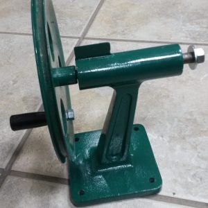 Base Eje Y Polea Manual Maquina Bobinadora Dolar Actualizado