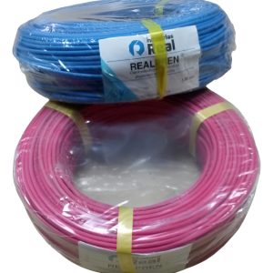 Cable Realpren Unipolar Para Motores Rojo Negro 1 Mt 0,75mm