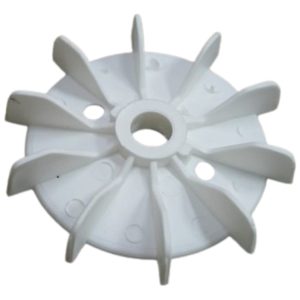 Ventilador Plástico Corradi Para Motor Eje 38 Cuerpo 160