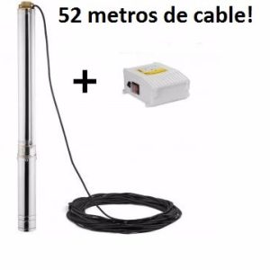 Electrobomba Sumergible Czerweny 75qjd130 1hp 3 + 52 Metros