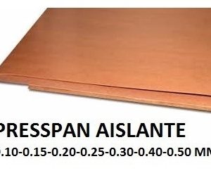Aislante Pressphan Prespan Hoja 0.10mm - 70 Gms 102cm X 84cm