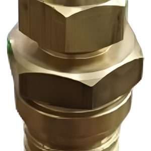 Pico De Bronce Con Salida Para Manguera De 3/4 Pulgada