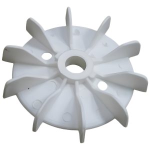 Ventilador Plástico Czerweny Para Motor Eje 34 Cuerpo 132