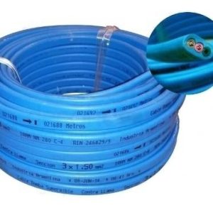 40 Metros De Cable Chato Sumergible De 3x1,5mm Ya Empalmados