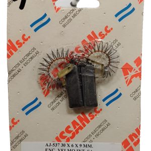 Juego De Carbones N°1 - 6x9x30 Mm - Para Productos Varios