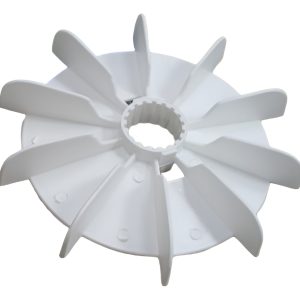 Ventilador Plástico Corradi Para Motor Eje 44 Cuerpo 160