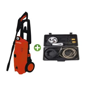 Hidrolavadora Kushiro 135 Bar + Kit Accesorios Hidro 6 Pzs