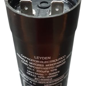 Capacitor De Arranque Sicap 170-190 Uf Microfaradios X 330v