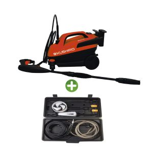 Hidrolavadora Kushiro 105 Bar + Kit Accesorios Hidro 6 Pzs