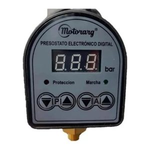 Control De Presión Prelex Presostato Eléctronico Motorarg