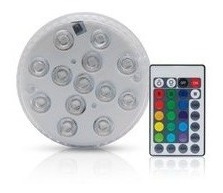 Luminaria Led Sumergible Para Piletas Acuarios - Con Control