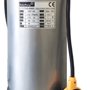Bomba Sumergible Cloacal Rotor Pump Fast 1,5 Hp Monofasica