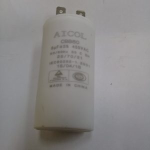 Capacitor Condensador Aicol 8 Uf Microfaradios Aicol Varley