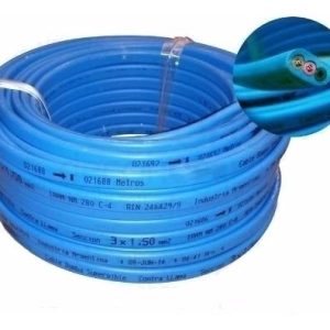 Rollo De Cable Chato Sumergible 20 Metros 3x1,5 Mm