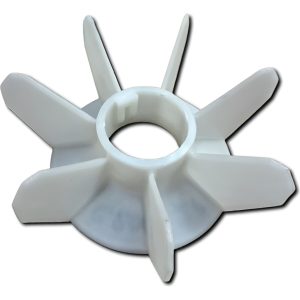 Ventilador Plastico Cz Para Motor Trifasico C.200 Eje 58mm
