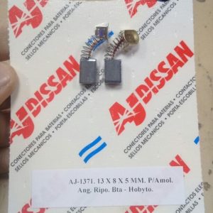 Juego De Carbones Para Amoladoras Varias N°53 5x8x13mm