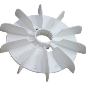 Ventilador Plástico Corradi Para Motor Eje 25 Cuerpo 100