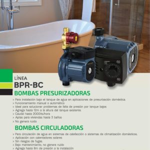 Bomba Presurizadora Czerweny - Bpr 2 Baños - 900 Gms Presion